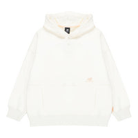(WMNS) New Balance Classic Lifestyle Plain Hoodie 'White' AWT23322-CIC