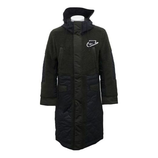 Nike Sportswear Sport Pack Synthetic Fill Parka For Men Green Black BV4798-010