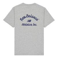New Balance Athletics Back Print T-shirt 'Grey' AMT42323-GHM