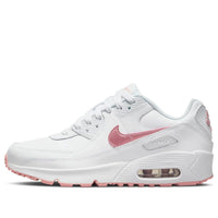 (GS) حذاء Nike Air Max 90 Leather 'White Pink Glaze' CD6864-115