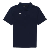 Men's Under Armour Casual Sports lapel Training Breathable Short Sleeve Polo Shirt Blue 21500537-408