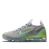 حذاء Nike Air VaporMax 2021 Flyknit "رمادي فاتح سائل ليموني" DH4084-003