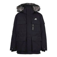 New Balance Warm Long Down Jacket 'Black' NPA46021-BK