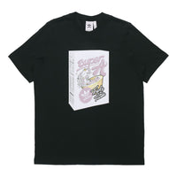 adidas originals Bodega Super A Printed Round Neck Short Sleeve Black ED7058
