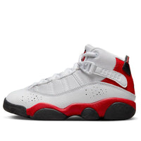 (PS) Air Jordan 6 Rings 'White Black University Red' 323432-126