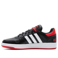 حذاء adidas Hoops 2.0 "أسود وأحمر وأبيض" IH6368