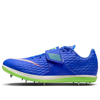 حذاء Nike High Jump Elite 'Racer Blue Lime Blast' 806561-400