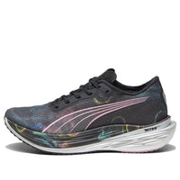 (WMNS) PUMA Deviate Nitro Elite 2 Marathon Series Sneakers 'Black Pink' 378454-01