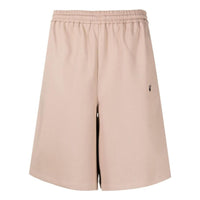 Men's Off-White SS22 Solid Color Large Shorts Pink OMCB056S22FAB0016201