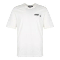 adidas originals Chest Logo Round Neck Short Sleeve White DV1943