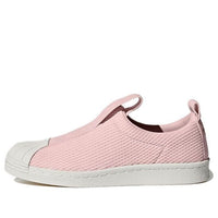 (WMNS) حذاء adidas Superstar BW3S Slipon W 'وردي أبيض' BY9138