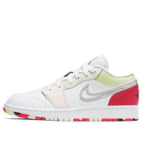 (GS) حذاء Air Jordan 1 Low 'Ember Glow' 554723-176
