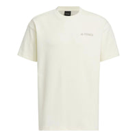 adidas National Geographic AEROREADY Graphic Tee Asia Sizing 'Beige' IS9514