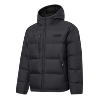 Li-Ning Way Of Wade Logo Down Hooded Jacket 'Black' AYMT155-1