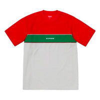 تي شيرت Supreme SS19 Piping Practice SS Top Logo SUP-SS19-10113