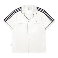 adidas x CLOT Bowling Shirt Asia Sizing 'White' IY8685