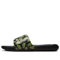 حذاء Nike Victori One Slide 'Repeat Logo - Black Volt' CN9678-010