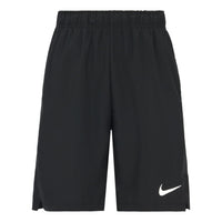 Nike Dri-FIT 9 Solid Color Woven Training Sports Shorts Black DM6618-010