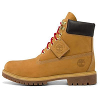 حذاء Timberland الفاخر المقاوم للماء مقاس 6 بوصات "أحمر قمحي" A2GHN231
