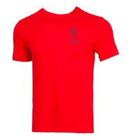 قميص كرة سلة Nike Back مطبوع عليه جرافيتي بأكمام قصيرة باللون الأحمر CD0959-657