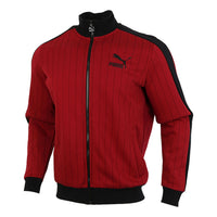 جاكيت PUMA Pinstripe "أحمر" 530177-50