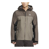 جاكيت Nike ACG بغطاء رأس وسحاب "بني رمادي" DQ5772-004