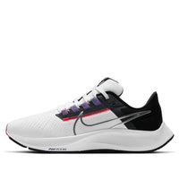 (WMNS) Nike Air Zoom Pegasus 38 'White Metallic Silver Black' CW7358-101