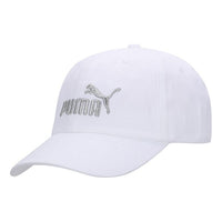 PUMA Essential Baseball Cap 'White Sliver' 022416-87