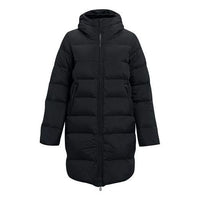 (WMNS) سترة Under Armour ColdGear Infrared طويلة من الأسفل باللون الأسود 1364899-001