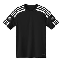 (GS) تيشيرت أديداس 3-Stripes بأكمام قصيرة "أسود وأبيض" GN5739