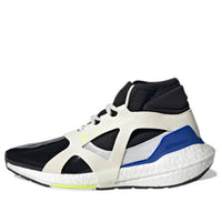 (WMNS) adidas Stella McCartney x UltraBoost 21 'White Black Bold Blue' GX8164