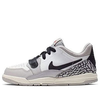 (PS) حذاء Air Jordan Legacy 312 Low باللون الأبيض والرمادي التقني CD9055-101