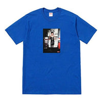 Supreme SS18 Nan Goldin Nan as a dominatrix Royal Tee SUP-SS18-0133