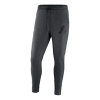 بنطال رياضي رياضي للتدريب على كرة السلة من Nike NBA Lakers للرجال، رمادي اللون 860893-032
