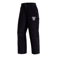 Nike Life Corduroy Cargo Trousers 'Black' HF0354-010