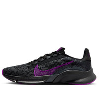 (WMNS) Nike SuperRep Go 3 Flyknit Next Nature 'Anthracit Vivid Purple' DH3393-007