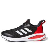 (GS) adidas Fortarun أسود/أبيض/أحمر FY7911