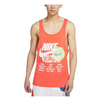 سترة رياضية برتقالية اللون بطبعة ريترو من Nike Sportswear للرجال DA0936-842