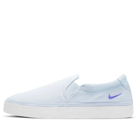 (WMNS) Nike Court Legacy Slip-On 'Blue Grey' CW6540-001