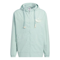 adidas originals Adicolor Windbreaker 'Hazy Green' HS2019