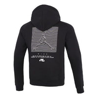 حذاء رياضي كاجوال رجالي من Air Jordan مزود برباط وغطاء رأس وبطانة صوفية باللون الأسود DJ0212-010