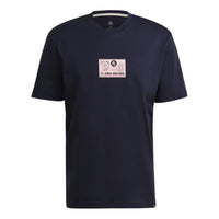 حذاء adidas Psychic Coach M رياضي أنيق بأكمام قصيرة وطبعة مضحكة باللون الأزرق GN8184
