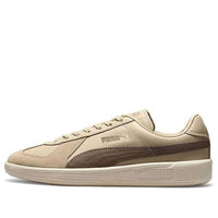 حذاء تزلج كاجوال PUMA Army Trainer منخفض الرقبة للجنسين، لون كاكي 384399-02