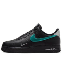 حذاء Nike Air Force 1 '07 Low 'Black Blue Lightning' FD0654-001