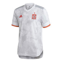 قميص كرة قدم/كرة قدم بأكمام قصيرة من adidas Fef A Jsy للمنتخب الإسباني خارج أرضه AU Player Edition باللون الأبيض FI6239