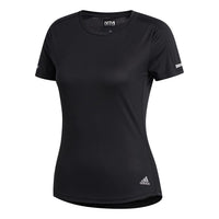 (WMNS) adidas Run It T-Shirt Asia Sizing 'Black' FL7802