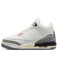 (GS) حذاء Air Jordan 3 Retro 'White Cement Reimagined' DM0967-100
