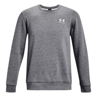 Under Armour Icon Fleece Crew Sweatshirt 'Pitch Grey Medium Heather' 1374250-012