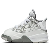 (TD) حذاء Air Jordan Dub Zero باللون الأبيض والرمادي البارد DV1358-107