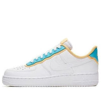 (WMNS) Nike Air Force 1 Low SE 'White Light Blue Fury Topaz Gold' AA0287-105
